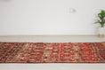 Load image into Gallery viewer, Vintage Moroccan Rug – Handmade Wool Berber rug, 6x10 ft – Red beni mguild rug
