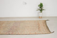 Load image into Gallery viewer, Vintage Moroccan Rug – Handmade Wool Berber rug, 6x9 ft – Peach beni mguild rug
