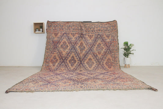 Vintage moroccan rug 26