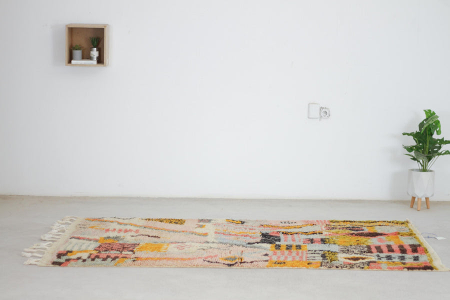 Boujaad-style Moroccan rug No. L-A99, second view