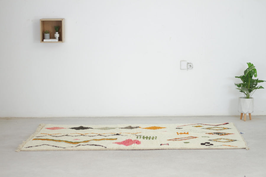 Boujaad-style Moroccan rug No. L-A125, second view