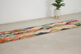 Load image into Gallery viewer, Colorful Moroccan runner One of kind 60
