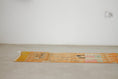 Load image into Gallery viewer, Orange 9x2 Berber Runner Rug – runner rug carpet, berber runner rug, Handmade Wool Rug
