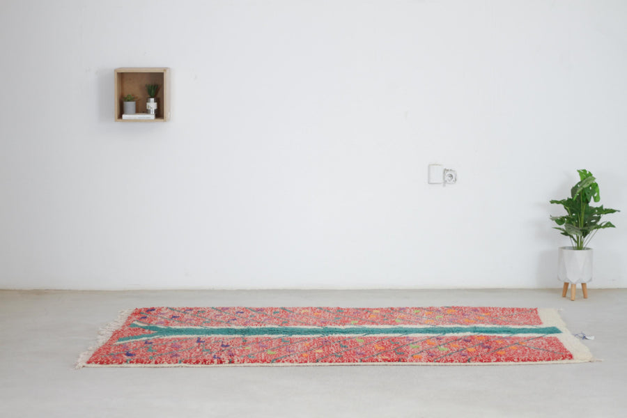 Boujaad-style Moroccan rug No. L-A121, second view