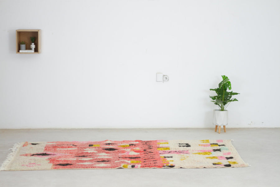 Boujaad-style Moroccan rug No. L-A89, second view
