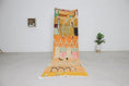 Load image into Gallery viewer, Orange 9x2 Berber Runner Rug – runner rug carpet, berber runner rug, Handmade Wool Rug
