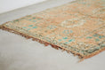 Load image into Gallery viewer, Vintage Moroccan Rug – Handmade Wool Berber rug, 6x9 ft – Peach beni mguild rug
