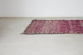 Load image into Gallery viewer, Vintage Moroccan Rug – Handmade Wool Berber rug, 5.5x9 ft – Purple beni mguild rug
