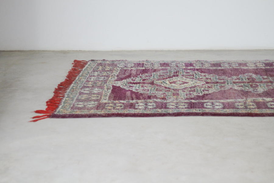 Vintage Purple Moroccan Rug, 6'9" x 10'10" – No. 262