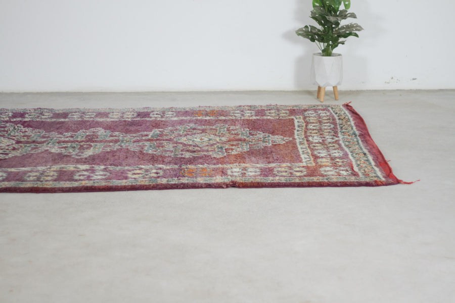 Vintage Purple Moroccan Rug, 6'9" x 10'10" – No. 262