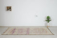Load image into Gallery viewer, Vintage Moroccan Rug – Handmade Wool Berber rug, 7x9 ft – Purple beni mguild rug
