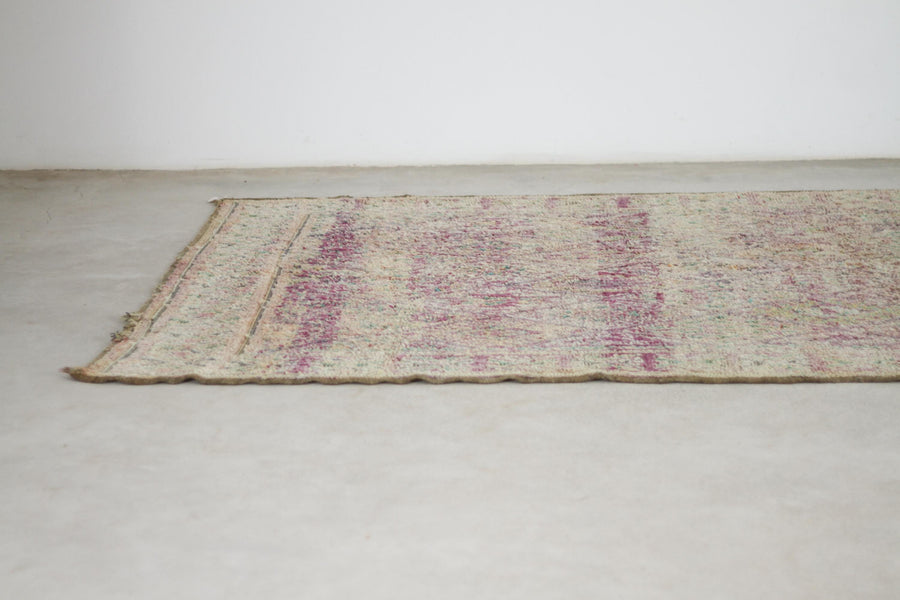 Vintage Cream Moroccan Rug, 7'2" x 8'9" – No. 290