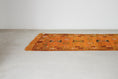 Load image into Gallery viewer, Vintage Moroccan Rug – Handmade Wool Berber rug, 5x11 ft – Orange beni mguild rug
