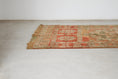 Load image into Gallery viewer, Vintage Moroccan Rug – Handmade Wool Berber rug, 6x11 ft – Peach beni mguild rug
