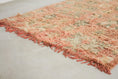 Load image into Gallery viewer, Vintage Moroccan Rug – Handmade Wool Berber rug, 5.5x8.5 ft – Peach beni mguild rug
