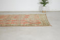 Load image into Gallery viewer, Vintage Moroccan Rug – Handmade Wool Berber rug, 5.5x9 ft – Peach beni mguild rug
