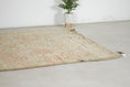 Load image into Gallery viewer, Vintage Moroccan Rug – Handmade Wool Berber rug, 7x11 ft – Gray beni mguild rug
