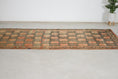 Load image into Gallery viewer, Vintage Moroccan Rug – Handmade Wool Berber rug, 5x9 ft – Peach beni mguild rug

