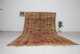 Load image into Gallery viewer, Vintage Moroccan Rug – Handmade Wool Berber rug, 6x12 ft – Brown beni mguild rug
