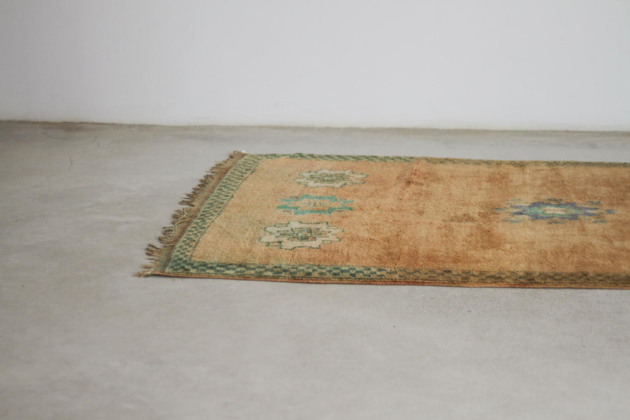 Vintage Brown Moroccan Rug, 5'7" x 8'11" – No. 224