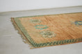 Load image into Gallery viewer, Vintage Moroccan Rug – Handmade Wool Berber rug, 5x9 ft – Peach beni mguild rug
