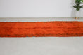 Load image into Gallery viewer, Vintage Moroccan Rug – Handmade Wool Berber rug, 5.5x10 ft – Orange beni mguild rug
