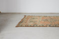 Load image into Gallery viewer, Vintage Moroccan Rug – Handmade Wool Berber rug, 6x9 ft – Peach beni mguild rug
