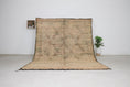 Load image into Gallery viewer, Vintage Moroccan Rug – Handmade Wool Berber rug, 6x9 ft – Peach beni mguild rug

