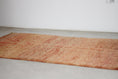 Load image into Gallery viewer, Vintage Moroccan Rug – Handmade Wool Berber rug, 6x10 ft – Peach beni mguild rug
