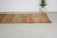 Load image into Gallery viewer, Vintage Moroccan Rug – Handmade Wool Berber rug, 6x12 ft – Brown beni mguild rug
