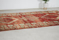 Load image into Gallery viewer, Vintage Moroccan Rug – Handmade Wool Berber rug, 6x11 ft – Red beni mguild rug

