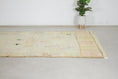 Load image into Gallery viewer, Vintage Moroccan Rug – Handmade Wool Berber rug, 6x12 ft – White beni mguild rug
