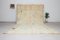 Load image into Gallery viewer, Vintage Moroccan Rug – Handmade Wool Berber rug, 6x12 ft – White beni mguild rug

