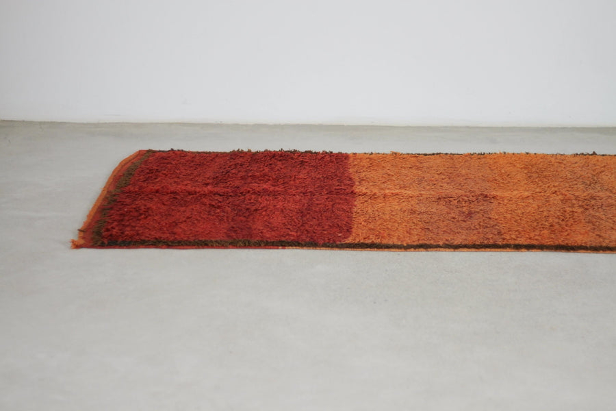 Vintage Orange Moroccan Rug, 4'8" x 8'6" – No. 220