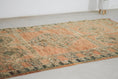 Load image into Gallery viewer, Vintage Moroccan Rug – Handmade Wool Berber rug, 6x9 ft – Peach beni mguild rug

