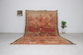Load image into Gallery viewer, Vintage Moroccan Rug – Handmade Wool Berber rug, 6x10 ft – Brown beni mguild rug
