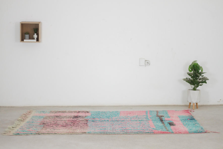 Boujaad-style Moroccan rug No. bj-26, second view