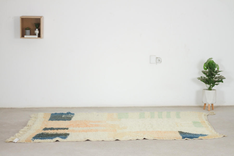 Boujaad-style Moroccan rug No. bj-18, second view
