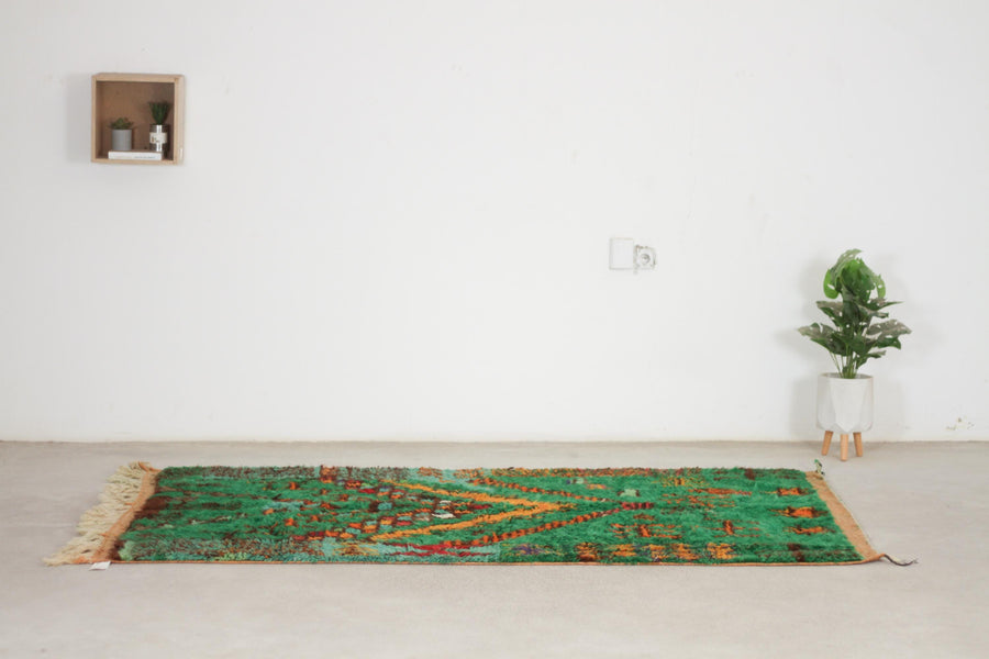 Boujaad-style Moroccan rug No. bj-13, second view