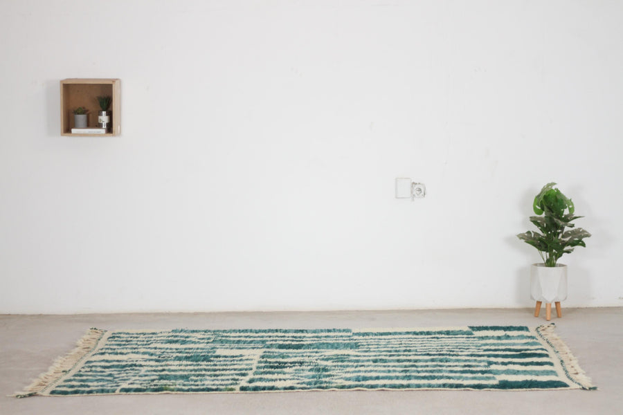 Boujaad-style Moroccan rug No. bj-21, second view