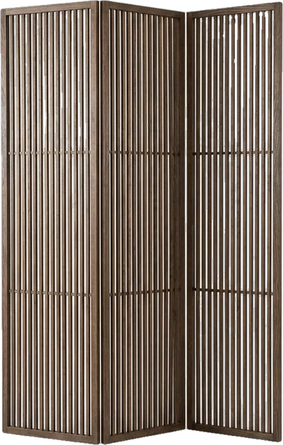 Room divider: three-panel room divider about 190 cm high