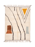 Load image into Gallery viewer, Berber Beni Ourain Rug – beni ourain moroccan rug, moroccan shag rug, Handmade Wool Rug
